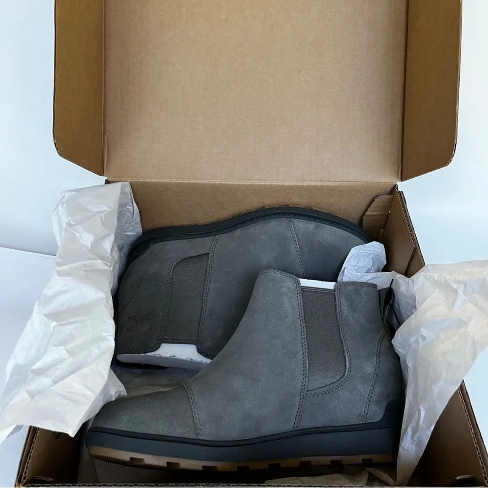 NWT | Sorel | Leather | Waterproof | Chelsea Boots